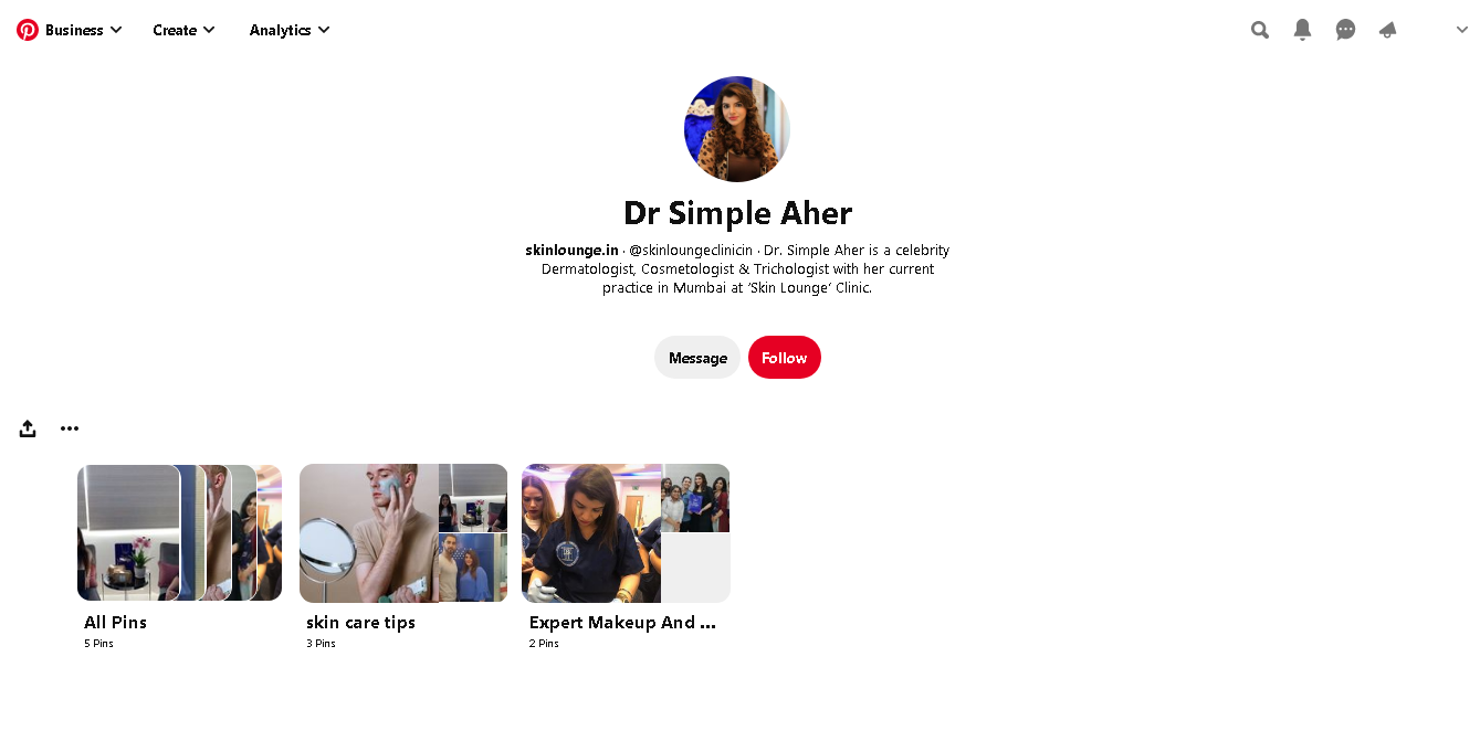 Simple Aher Follow Dr. Simple Aher on Pinterest for Skin Tips